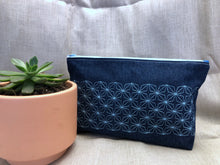 Load image into Gallery viewer, Denim Clutch Bag
