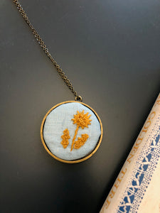 Dandelion Necklace