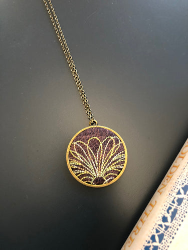 Floral rising 2 necklace
