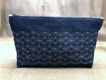 Load image into Gallery viewer, Denim Zippered Bag